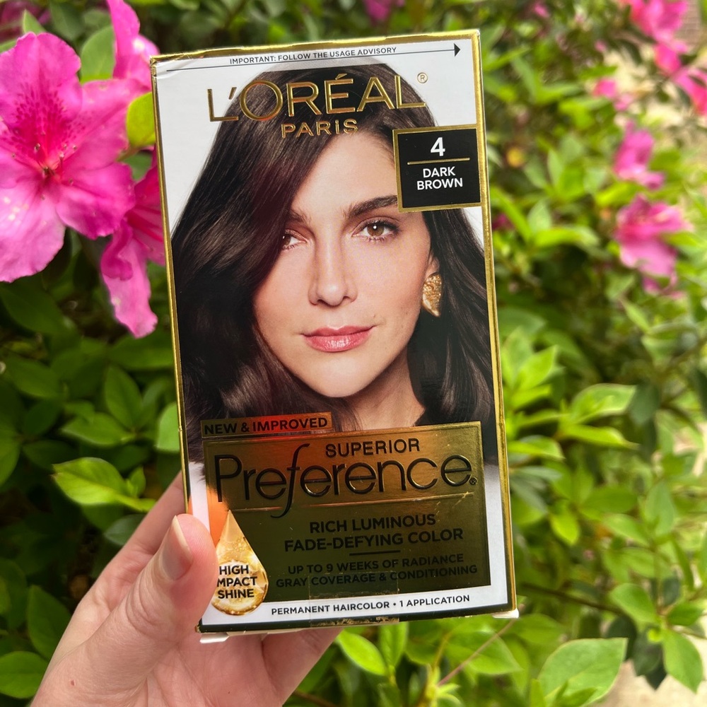 2 Boxes Unopened L’Oreal Superior Preference Hair Color in 4 Dark Brown